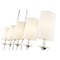 Z-Lite Emily 5 Light Island, Polished Nickel & Off White 3033-5L-PN - alternate 5